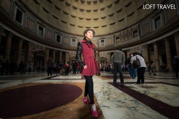 วิหารแพนธีออน pantheon rome โรม ประเทศอิตาลี