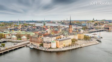 แกมล่าสแตน สต็อกโฮล์ม ประเทศสวีเดน Gamla Stan, Stockholm, Sweden