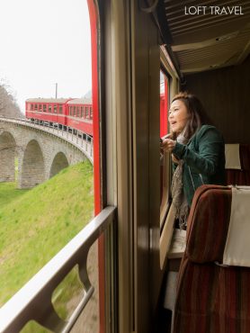 รถไฟสาย Bernina Express ประเทศสวิตเซอร์แลนด์