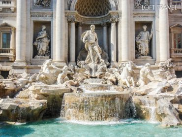 น้ำพุเทรวี่ โรม ประเทศอิตาลี Trevi Fountain, Rome, Italy