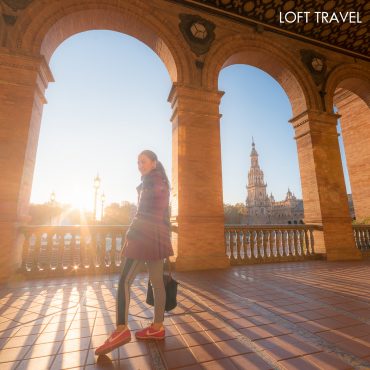 ปลาซา เด เอสปาญา (Plaza de Espana) เซบียา ประเทศสเปน Seville, Spain