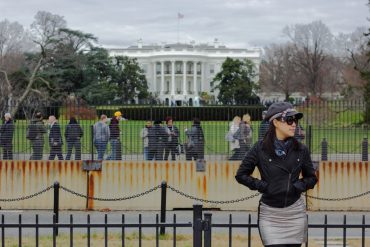 ทำเนียบขาว หรือ ไวท์เฮ้าส์ White House Washington DC, USA วอชิงตัน ดีซี สหรัฐอเมริกา