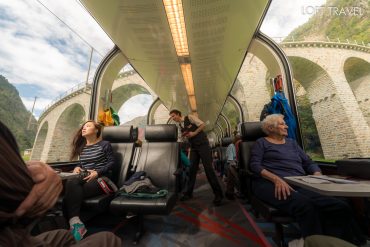 รถไฟเบอร์นิน่าเอ็กซ์เพรส (Bernina Express) ประเทศสวิตเซอร์แลนด์