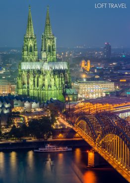 มหาวิหารโคโลญ (cologne cathedral) ประเทศเยอรมนี