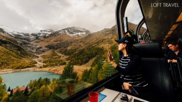 รถไฟ BERNINA EXPRESS ประเทศสวิตเซอร์แลนด์