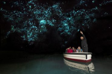 ถ้ำหนอนเรืองแสง ไวโตโม่ (waitomo caves) ประเทศนิวซีแลนด์ waitomo glowworm caves waikato Image Credit: Corin Walker Bain