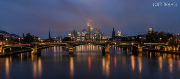 แฟรงค์เฟิร์ต (Frankfurt) เมืองศูนย์กลางทางการเงินการธนาคารของยุโรป ประเทศเยอรมนี (เยอรมัน)
