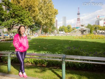 สวนโอโดริพาร์ค Odori Park ซับโปโร Sapporo Hokkaido ฮอกไกโด ประเทศญี่ปุ่น