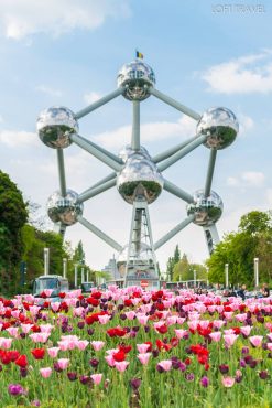 อะตอมเมียม (ATOMIUM) บรัสเซลส์ เบลเยี่ยม Belgium