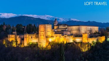Alhambra Aerial view Granada