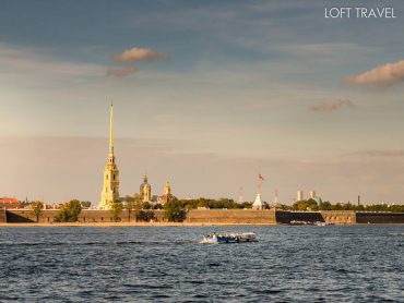 Peter and Paul Fortress in St. Petersburg, Russia รัสเซีย
