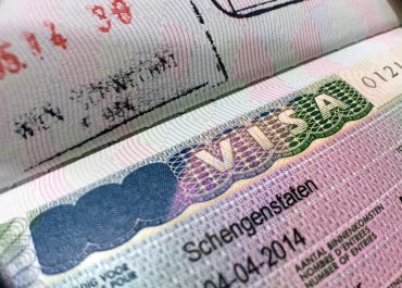 หน้าวีซ่า วีซ่าเชงเก้น schengenstaten visa