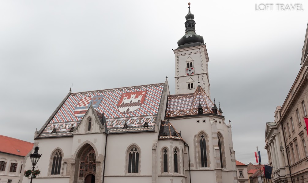 โบสถ์เซนต์มาร์ก, โครเอเชีย, ซาเกร็บ (St.Mark Cathedral, Croatia, Zagreb)