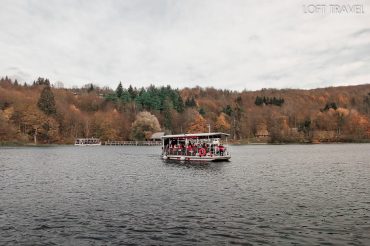 อุทยานแห่งชาติพลิทวิทเซ่, โครเอเชีย (Plitvice National Park, Croatia) เรือข้ามฟากทะเลสาบ Kozjak