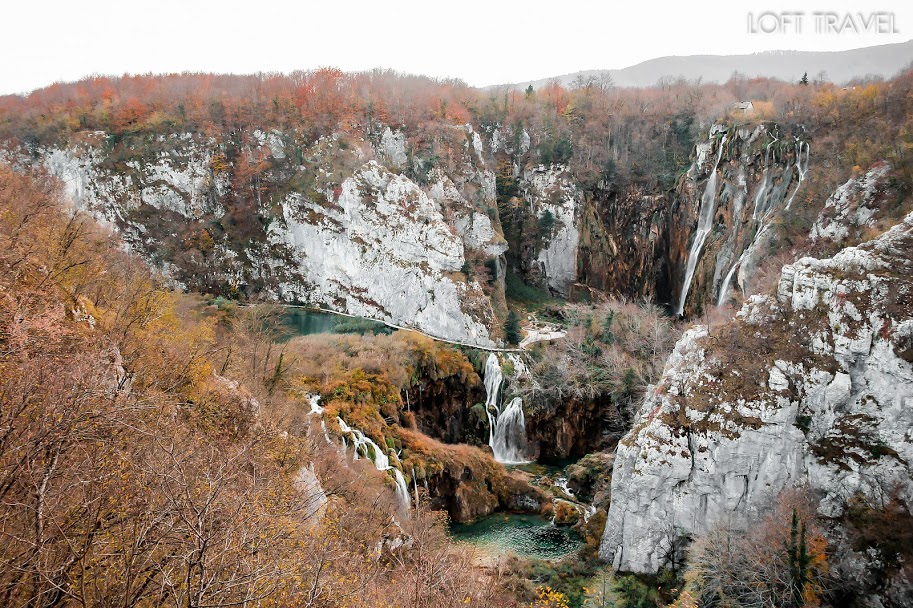 อุทยานแห่งชาติพลิทวิทเซ่, โครเอเชีย (Plitvice National Park, Croatia) Big Waterfall
