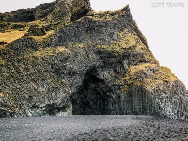 The Cave at Reynisfjara Black Sand Beach Iceland